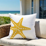 Scarlett Star Fish Lumbar Indoor/Outdoor Throw Pillow