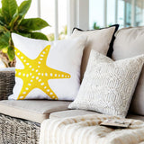 Scarlett Star Fish Lumbar Indoor/Outdoor Throw Pillow