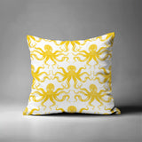 Shirley Octopus Square Indoor/Outdoor Throw Pillow
