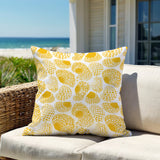 Shutterfield Sea Shell Square Indoor/Outdoor Throw Pillow