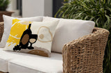 Tate Wine Bottle Lumbar Indoor/Outdoor Throw Pillow
