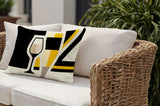 Winefield Wine Bottle Lumbar Indoor/Outdoor Throw Pillow