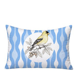Yellow Finch Indoor/Outdoor Reversible Rectangular Pillow