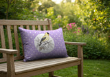 Yellow Finch Indoor/Outdoor Reversible Rectangular Pillow