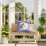 Yellow Finch Indoor/Outdoor Reversible Square Pillow