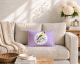 Yellow Finch Indoor/Outdoor Reversible Rectangular Pillow