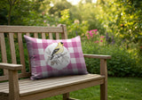 Yellow Finch Indoor/Outdoor Reversible Rectangular Pillow