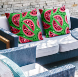Yumelon Botanical Reversible Indoor/Outdoor Square Pillow