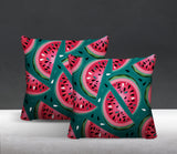 Yumelon Botanical Reversible Indoor/Outdoor Square Pillow