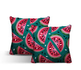 Yumelon Botanical Reversible Indoor/Outdoor Square Pillow