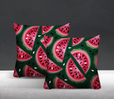 Yumelon Botanical Reversible Indoor/Outdoor Square Pillow