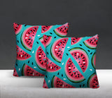 Yumelon Botanical Reversible Indoor/Outdoor Square Pillow