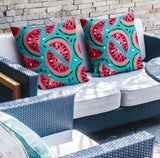 Yumelon Botanical Reversible Indoor/Outdoor Square Pillow