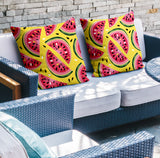 Yumelon Botanical Reversible Indoor/Outdoor Square Pillow