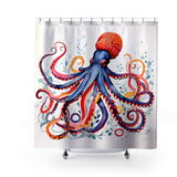 Zack Shower Curtain in Multicolor