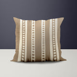 Zaria Striped Reversible Indoor/Outdoor Square Pillow