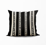 Zaria Striped Reversible Indoor/Outdoor Square Pillow