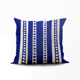 Zaria Striped Reversible Indoor/Outdoor Square Pillow