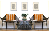 Zaria Striped Reversible Indoor/Outdoor Rectangular Pillow