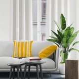 Zaria Striped Reversible Indoor/Outdoor Square Pillow