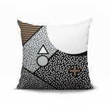 Zestra Abstract Reversible Indoor/Outdoor Square Pillow
