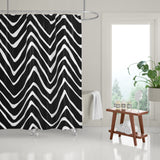 Zig Zaggy Shower Curtain