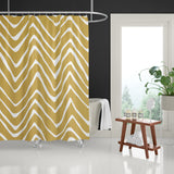 Zig Zaggy Shower Curtain