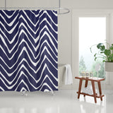 Zig Zaggy Shower Curtain