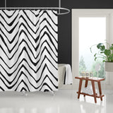 Zig Zaggy Shower Curtain