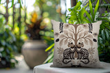 Zim Leopard Reversible Indoor/Outdoor Lumbar Pillow