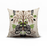Zim Leopard Reversible Indoor/Outdoor Square Pillow