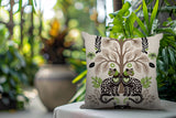Zim Leopard Reversible Indoor/Outdoor Lumbar Pillow