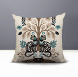 Zim Leopard Reversible Indoor/Outdoor Square Pillow