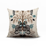 Zim Leopard Reversible Indoor/Outdoor Square Pillow