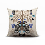 Zim Leopard Reversible Indoor/Outdoor Square Pillow