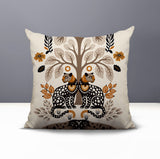 Zim Leopard Reversible Indoor/Outdoor Square Pillow