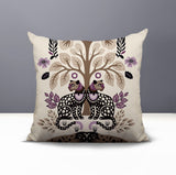Zim Leopard Reversible Indoor/Outdoor Square Pillow