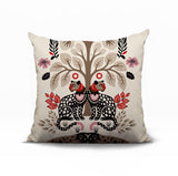 Zim Leopard Reversible Indoor/Outdoor Square Pillow
