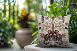 Zim Leopard Reversible Indoor/Outdoor Lumbar Pillow