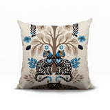 Zim Leopard Reversible Indoor/Outdoor Square Pillow