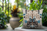 Zim Leopard Reversible Indoor/Outdoor Lumbar Pillow