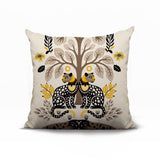 Zim Leopard Reversible Indoor/Outdoor Square Pillow