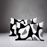 Ziny Zebra Print Indoor/Outdoor Reversible Rectangular Pillow