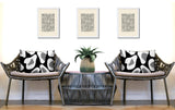 Ziny Zebra Print Indoor/Outdoor Reversible Rectangular Pillow