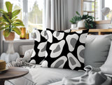 Ziny Zebra Print Indoor/Outdoor Reversible Square Pillow