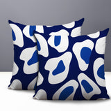 Ziny Zebra Print Indoor/Outdoor Reversible Square Pillow