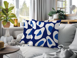 Ziny Zebra Print Indoor/Outdoor Reversible Square Pillow