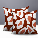 Ziny Zebra Print Indoor/Outdoor Reversible Square Pillow