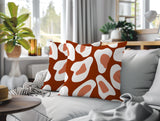 Ziny Zebra Print Indoor/Outdoor Reversible Square Pillow