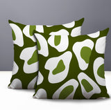 Ziny Zebra Print Indoor/Outdoor Reversible Square Pillow